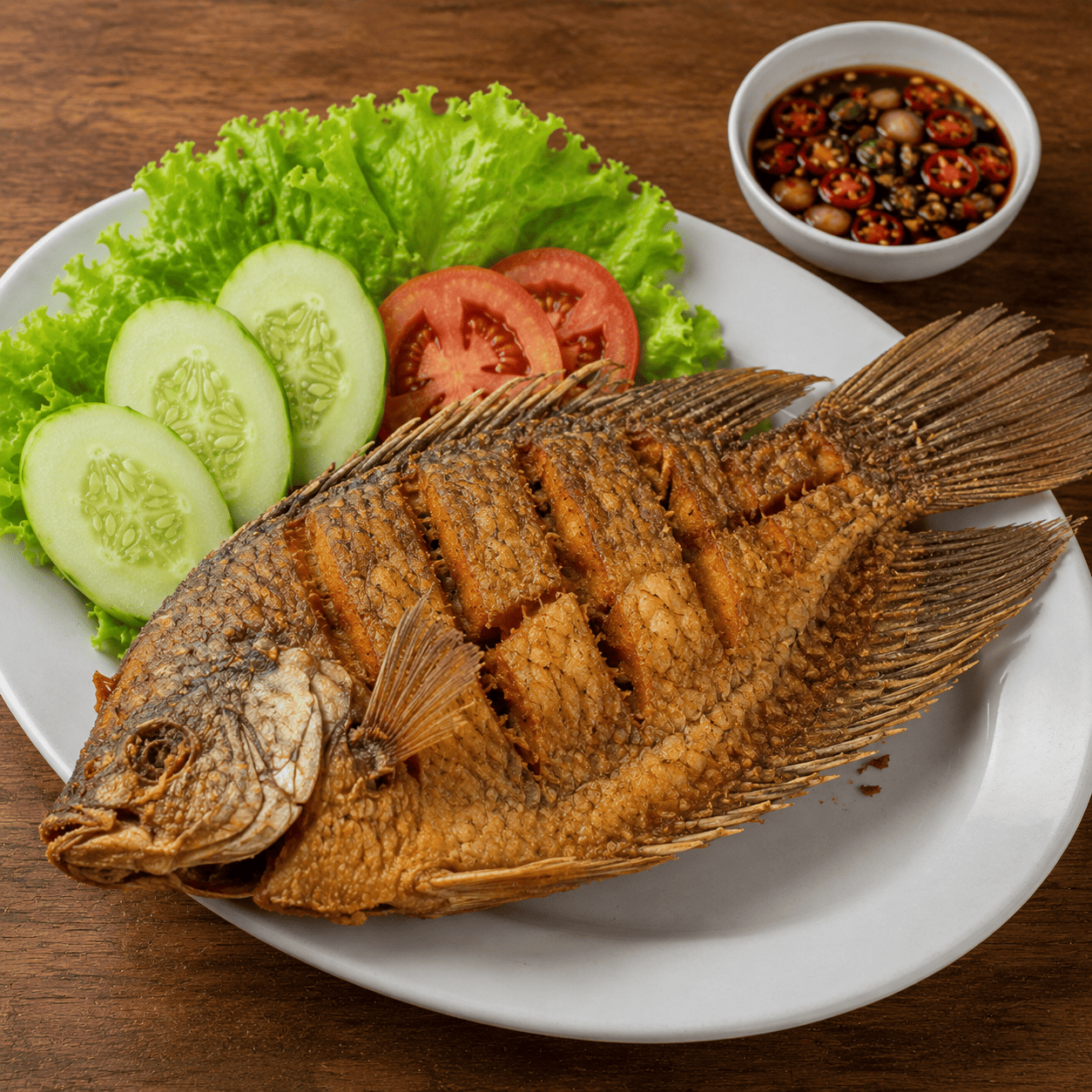 Gurame Goreng Kering